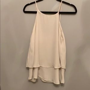 White Layered Tank